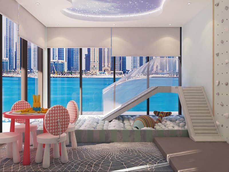 New residence Iraz Creek View with a swimming pool and gardens on the shore of Dubai Creek, Al Jaddaf Waterfront, Dubai, UAE — photo 12
