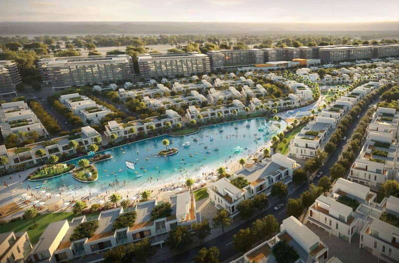 New complex of townhouses Riverside with a spa center, event areas and a kids' adventure park, Damac Hills, Dubai, UAE — photo 2