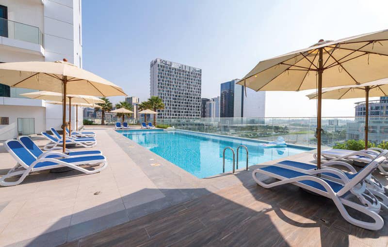SOL BAY Residence with a swimming pool and a view of Burj Khalifa, Business Bay, Dubai, UAE — photo 9