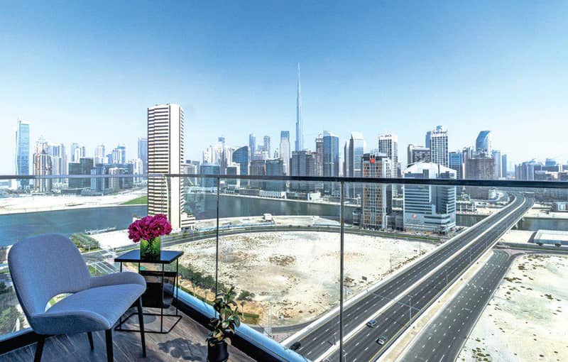 SOL BAY Residence with a swimming pool and a view of Burj Khalifa, Business Bay, Dubai, UAE — photo 6