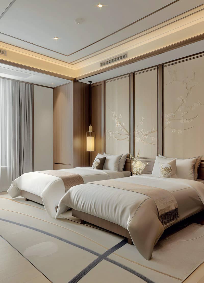 New high-rise Sky Tower Residence with a pool, a garden and a restaurant close to the canal, in the central area of Business Bay, Dubai, UAE — photo 13