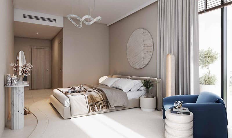 New high-rise One B Tower with a swimming pool, lounge areas and a co-working area, Al Quoz, Dubai, UAE — photo 7