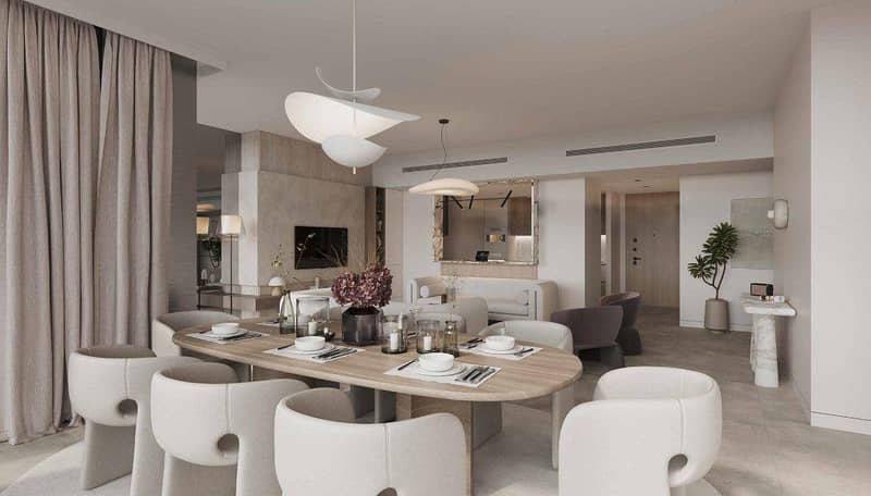 New high-rise One B Tower with a swimming pool, lounge areas and a co-working area, Al Quoz, Dubai, UAE — photo 6