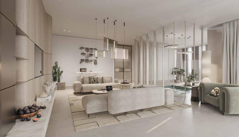 New high-rise One B Tower with a swimming pool, lounge areas and a co-working area, Al Quoz, Dubai, UAE — photo 5
