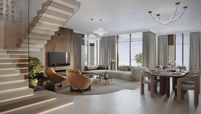 New high-rise One B Tower with a swimming pool, lounge areas and a co-working area, Al Quoz, Dubai, UAE — photo 3