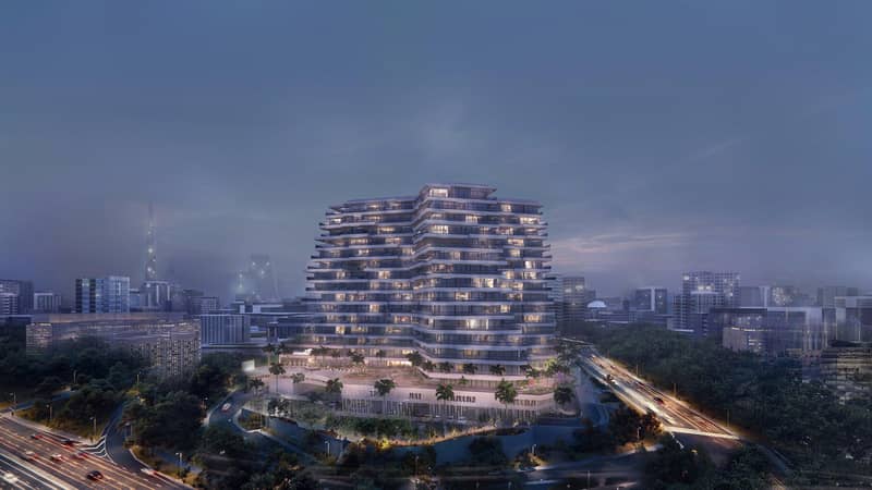 New Trinity Residence with a swimming pool and a water park, Arjan-Dubailand, Dubai, UAE — photo 19