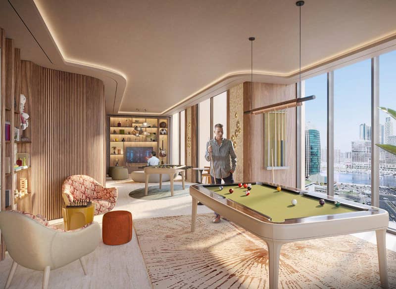 New high-rise Rixos Residence with swimming pools, a wellness center and a conference room 2 minutes away from Burj Khalifa, Deira, Dubai — photo 17