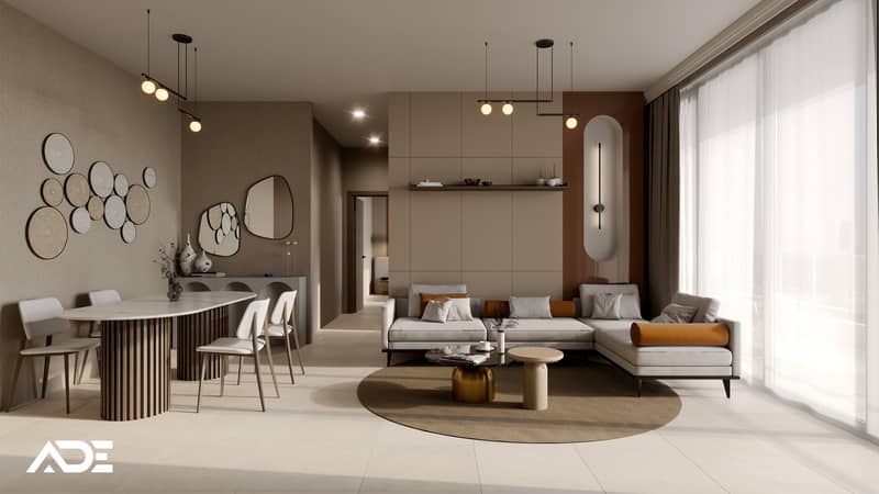 New Deansgate residence with a swimming pool and lounge areas close to parks, Majan, Dubai, UAE — photo 9