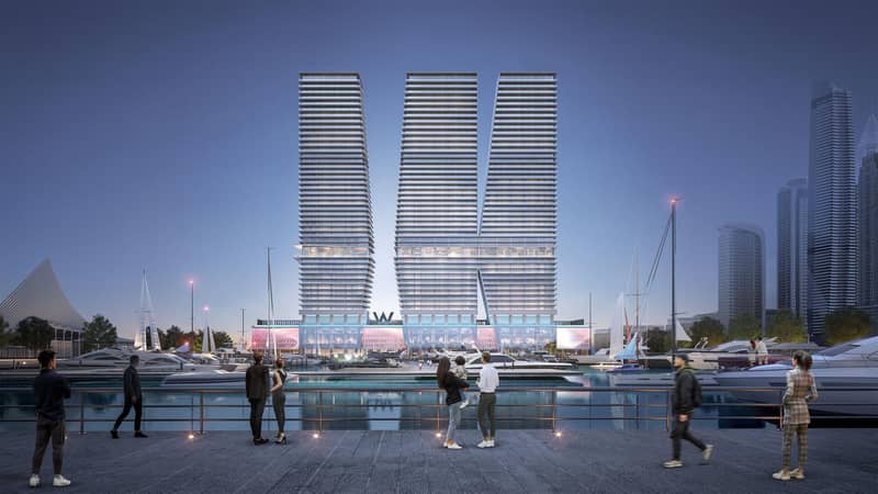 23 New Properties in W Residences at Dubai Harbour at Dubai International Marine Club — photo 2