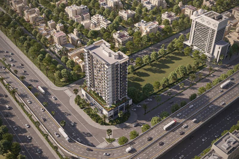 72 new flats in residential complex Symbolic Aura in Al Furjan — photo 4