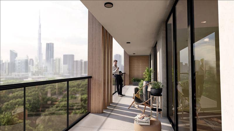 Новая резиденция Aark Residences с бассейном и круглосуточной охраной в центре Дубая, Dubai Land Residence, ОАЭ — фото 3