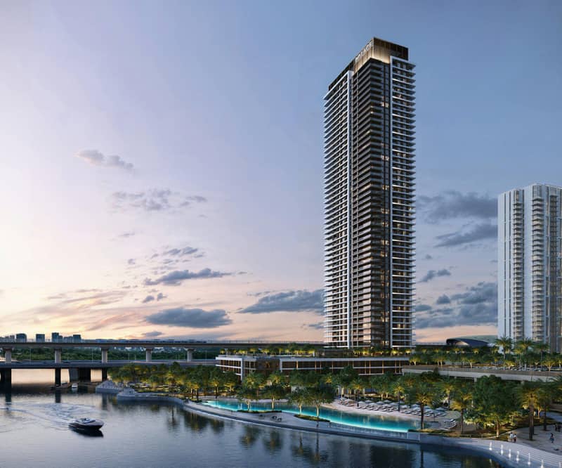550 new flats in residential complex Palace Residences Creek Blue in Ras Al Khor — photo 2