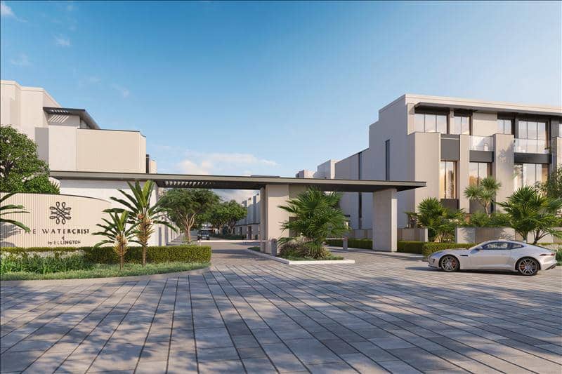 Новый комплекс таунхаусов Watercrest с бассейнами, Meydan, Дубай, ОАЭ — фото 11