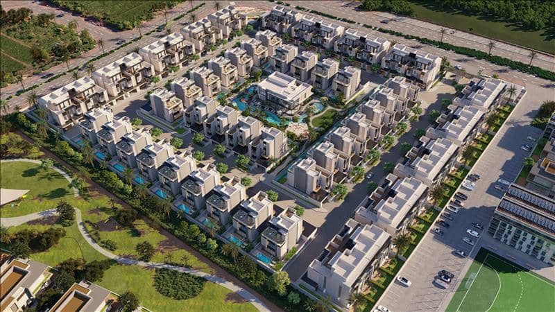 New exclusive complex of villas Watercrest with swimming pools and gardens, Meydan, Dubai, UAE — photo 13