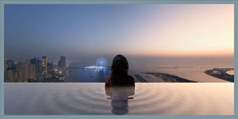 New W Residences with a swimming pool, a spa center and a direct access to the yacht club, Dubai Harbour, Dubai, UAE — photo 7
