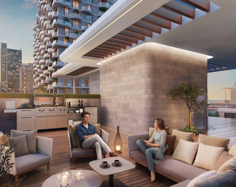 New Takaya Residence with swimming pools and a so-working area near the autodrome, Motor City, Dubai, UAE — photo 8