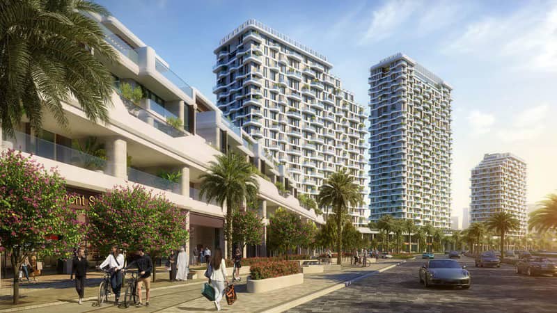 New Takaya Residence with swimming pools and a so-working area near the autodrome, Motor City, Dubai, UAE — photo 6