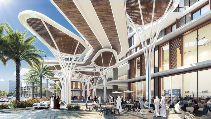 New Takaya Residence with swimming pools and a so-working area near the autodrome, Motor City, Dubai, UAE — photo 3