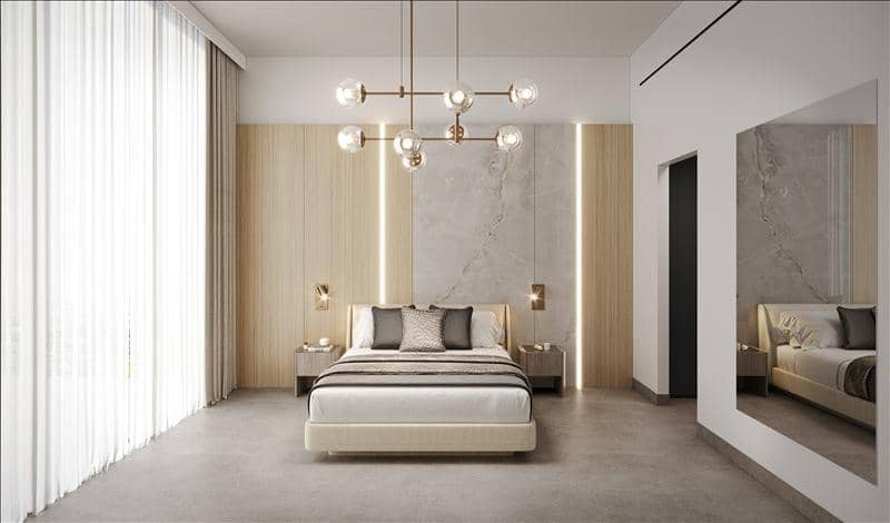 Новый комплекс меблированных апартаментов Fairway Residences с бассейнами и видами на поле для гольфа, Dubai Sports City, Дубай, ОАЭ — фото 10