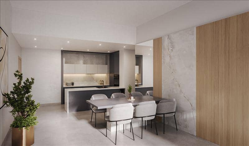 Новый комплекс меблированных апартаментов Fairway Residences с бассейнами и видами на поле для гольфа, Dubai Sports City, Дубай, ОАЭ — фото 8