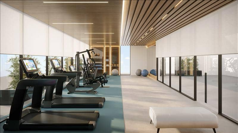 Новый комплекс меблированных апартаментов Fairway Residences с бассейнами и видами на поле для гольфа, Dubai Sports City, Дубай, ОАЭ — фото 19