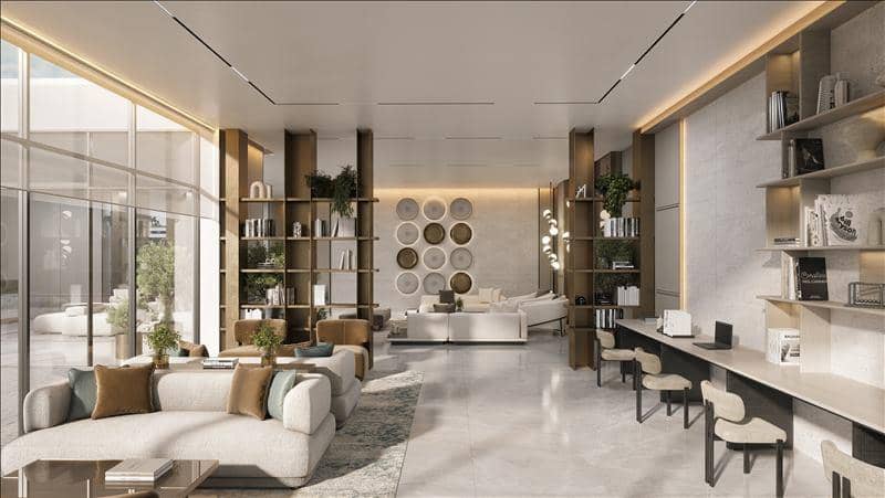 Новый комплекс меблированных апартаментов Fairway Residences с бассейнами и видами на поле для гольфа, Dubai Sports City, Дубай, ОАЭ — фото 15