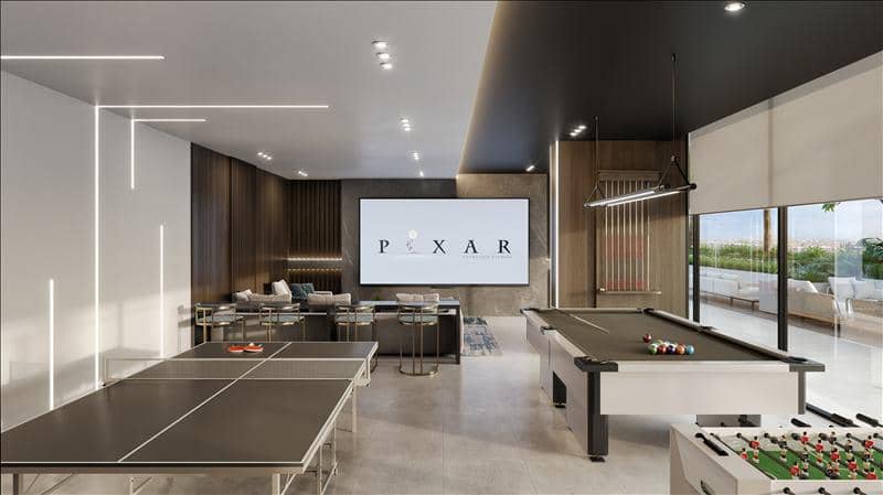 Новый комплекс меблированных апартаментов Fairway Residences с бассейнами и видами на поле для гольфа, Dubai Sports City, Дубай, ОАЭ — фото 16