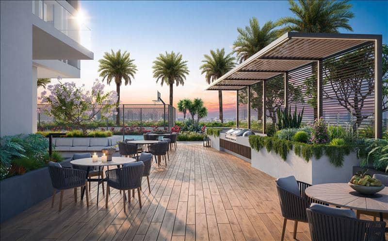 Новый комплекс меблированных апартаментов Fairway Residences с бассейнами и видами на поле для гольфа, Dubai Sports City, Дубай, ОАЭ — фото 26