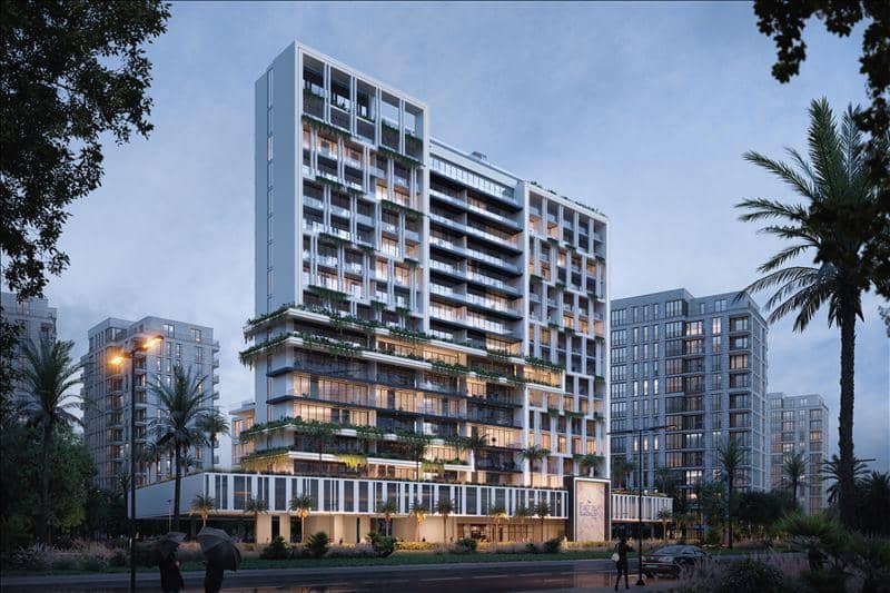 Новый комплекс меблированных апартаментов Fairway Residences с бассейнами и видами на поле для гольфа, Dubai Sports City, Дубай, ОАЭ — фото 2