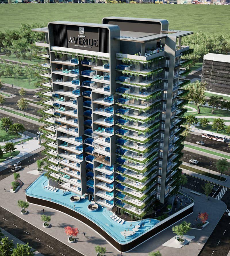 Новый комплекс апартаментов с собственными бассейнами Samana Avenue, Dubailand, Дубай, ОАЭ — фото 10