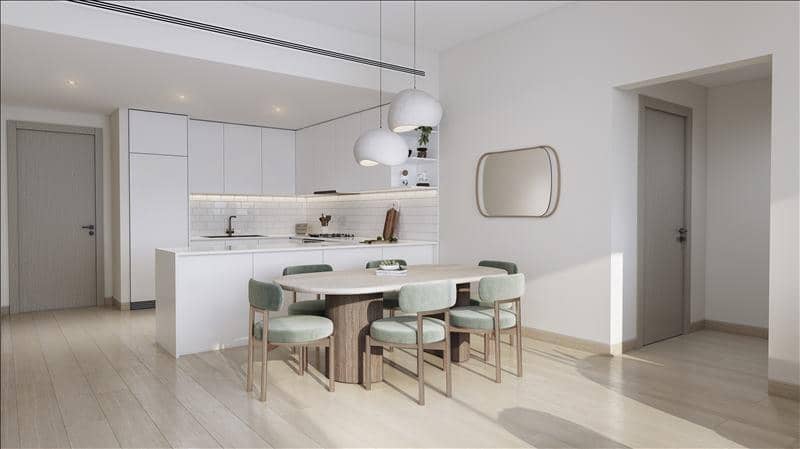 Новая резиденция Ghaff Land с бассейном недалеко от аэропорта, Dubai Studio City, Дубай, ОАЭ — фото 5