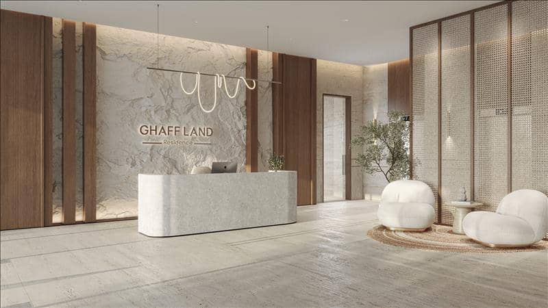 Новая резиденция Ghaff Land с бассейном недалеко от аэропорта, Dubai Studio City, Дубай, ОАЭ — фото 10