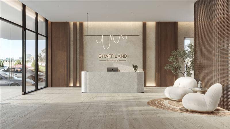 Новая резиденция Ghaff Land с бассейном недалеко от аэропорта, Dubai Studio City, Дубай, ОАЭ — фото 9