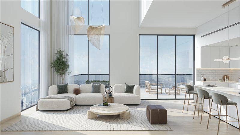 Новая резиденция Ghaff Land с бассейном недалеко от аэропорта, Dubai Studio City, Дубай, ОАЭ — фото 3
