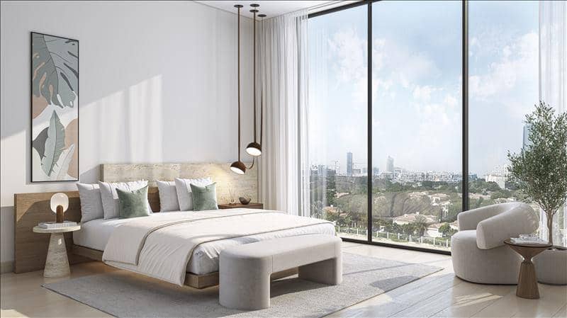 Новая резиденция Ghaff Land с бассейном недалеко от аэропорта, Dubai Studio City, Дубай, ОАЭ — фото 6