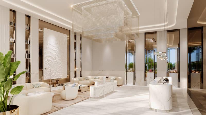 New waterfront complex The Pier Residences with swimming pools close to Downtown Dubai, Dubai Maritime City, Dubai, UAE — photo 11