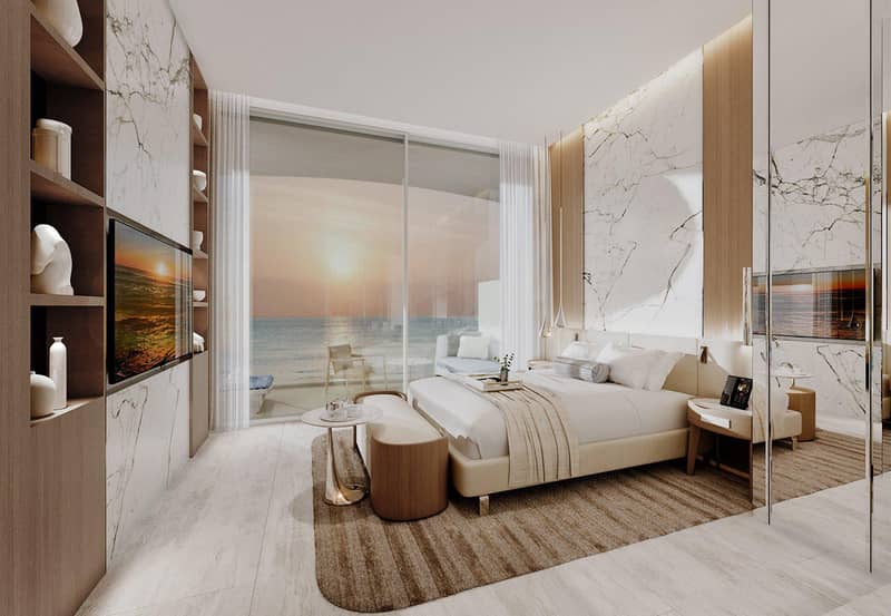 New waterfront complex The Pier Residences with swimming pools close to Downtown Dubai, Dubai Maritime City, Dubai, UAE — photo 8