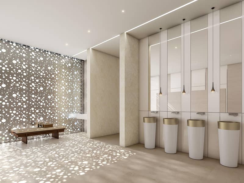 Новый комплекс Selene Beach Residences с лагуной, бассейном и парками, Al Seanneeah, Дубай, ОАЭ — фото 16