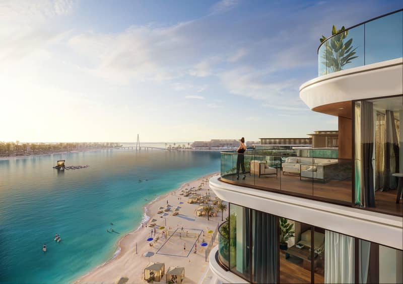 Новый комплекс Selene Beach Residences с лагуной, бассейном и парками, Al Seanneeah, Дубай, ОАЭ — фото 3