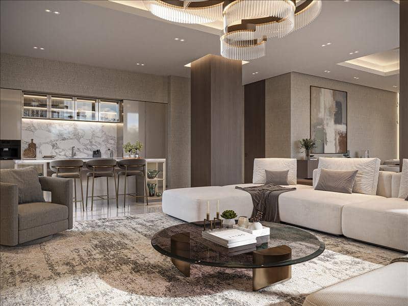 New complex of villas Nineteen Riviera Lagoon with swimming pools and underground garages, Nad Al Sheba, Dubai, UAE — photo 16