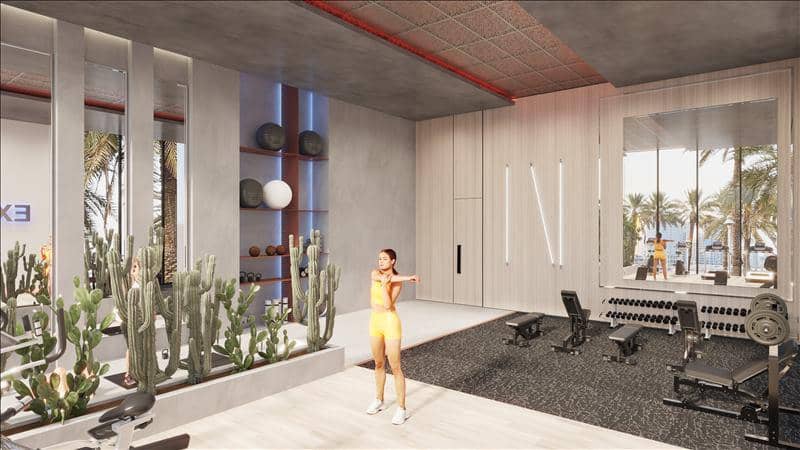 New Ocean Pearl Residence with swimming pools close to the canal and Dubai Creek, Dubai Islands, Dubai, UAE — photo 12