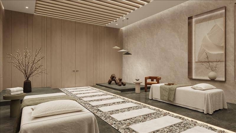 New Ocean Pearl Residence with swimming pools close to the canal and Dubai Creek, Dubai Islands, Dubai, UAE — photo 15