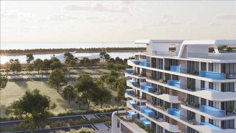 New Ocean Pearl Residence with swimming pools close to the canal and Dubai Creek, Dubai Islands, Dubai, UAE — photo 25