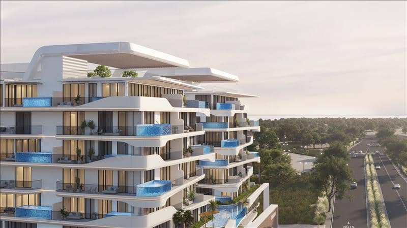 New Ocean Pearl Residence with swimming pools close to the canal and Dubai Creek, Dubai Islands, Dubai, UAE — photo 24