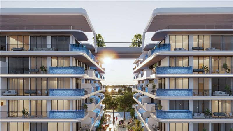 New Ocean Pearl Residence with swimming pools close to the canal and Dubai Creek, Dubai Islands, Dubai, UAE — photo 22