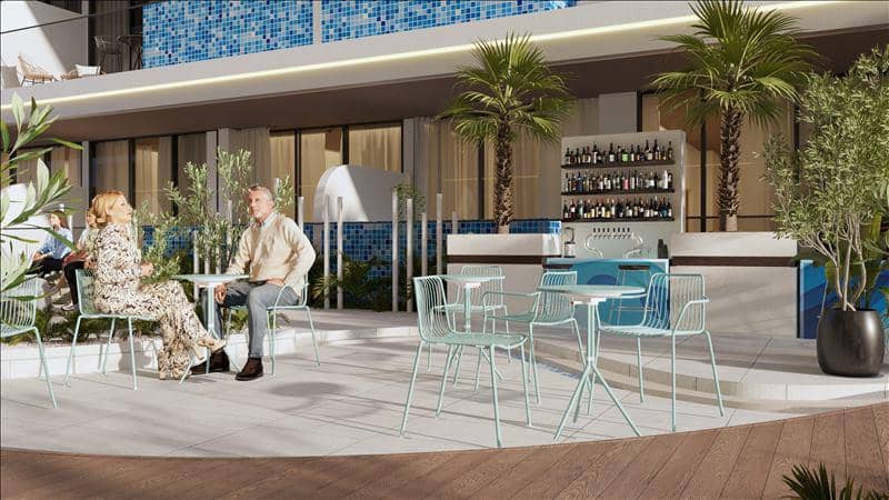 New Ocean Pearl Residence with swimming pools close to the canal and Dubai Creek, Dubai Islands, Dubai, UAE — photo 17