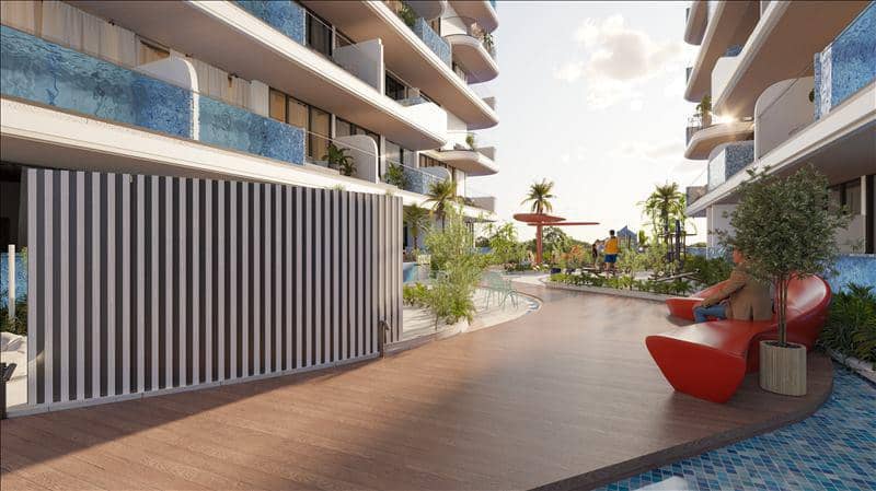 New Ocean Pearl Residence with swimming pools close to the canal and Dubai Creek, Dubai Islands, Dubai, UAE — photo 20