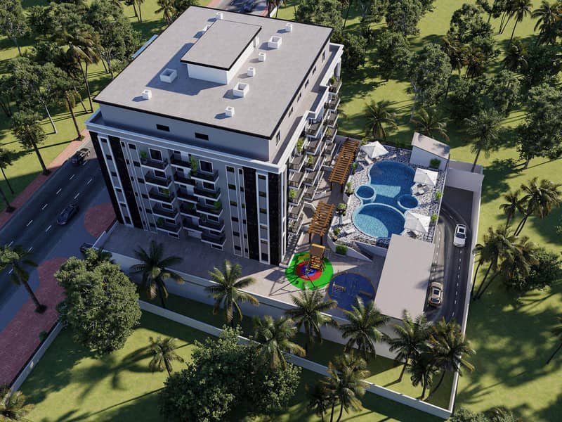 94 новые квартиры в ЖК Moonsa Residences в International City — фото 3