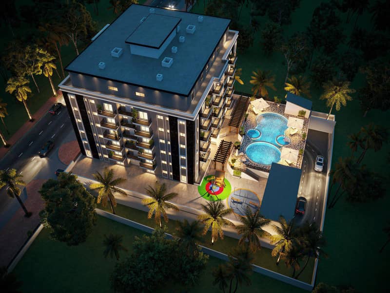 94 новые квартиры в ЖК Moonsa Residences в International City — фото 6