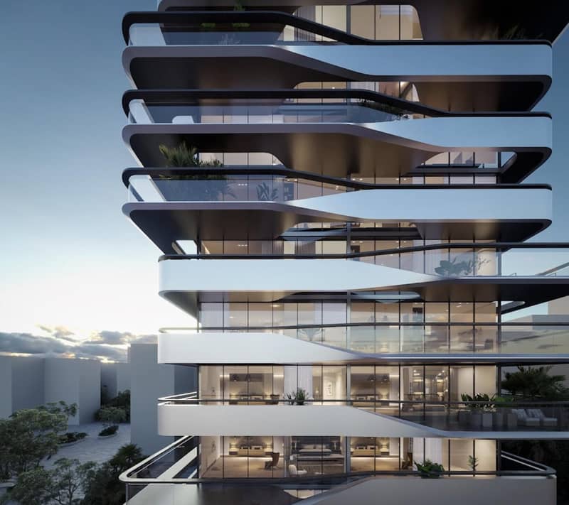 11 new flats in residential complex Bayview Boulevard in Dubai Islands — photo 2